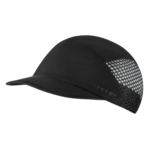 UTOBEST Race Day Performance Running Cap for Men Women - color: Black