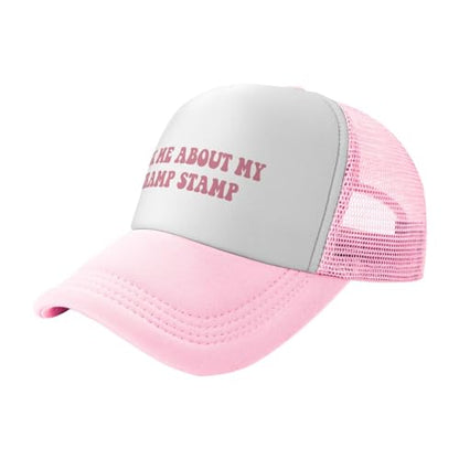 You Find It Offensive? I Find It Funny Trucker Hats for Women Pink Men Funny Slogan Pink Hats for Men - color: 3 Pink