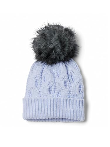 Columbia Women's Boundless Days Cable Knit Pom Beanie - color: Snowdrift