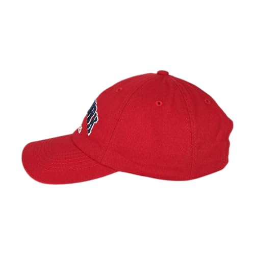 E BY ELIDAN NY Dad Hat, New York EST.1625 Cotton Baseball Cap Women & Men - color: Red