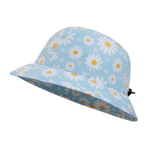 BASSDASH UPF50+ Fishing Bucket Hat for Men Women Lightweight Water Resistant Packable Outdoor Summer Sun Hats FH13 - color: Daisy