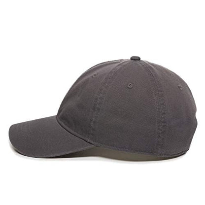 Cat Baseball Cap Embroidered Cotton Adjustable Dad Hat - color: Charcoal