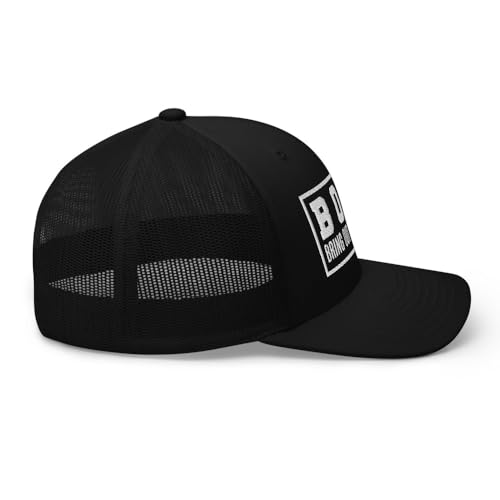 NG Boat Bring Out Ass and Titties Curved Bill Trucker Hat Mid Crown Adjustable Funny Adult Humor Cap - color: Black