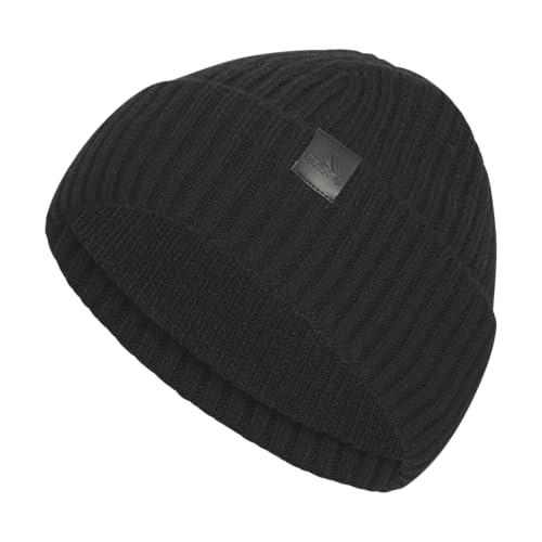 adidas Men's Pine Knot Fold Beanie - color: Black/5