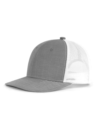 Zylioo XXL Trucker Hat for Big Heads Men Women,2 Tone Mesh Snapback Cap - color: Gray-b, size: X-Large-XX-Large
