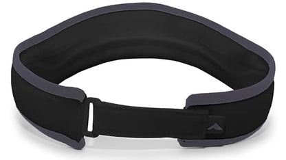 Pacific Headwear Unisex Adult Pacific Headwear Lite Allsport Active Visor - color: Black/Graphite