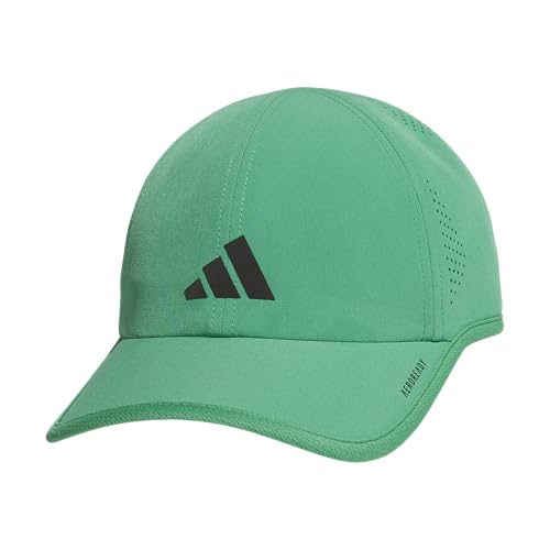 adidas Men's Superlite Hat - color: Semi Court Green/Black/3