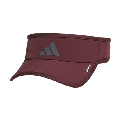 adidas Men's Superlite Visor - color: Aurora Ruby Red/Onix Grey/3