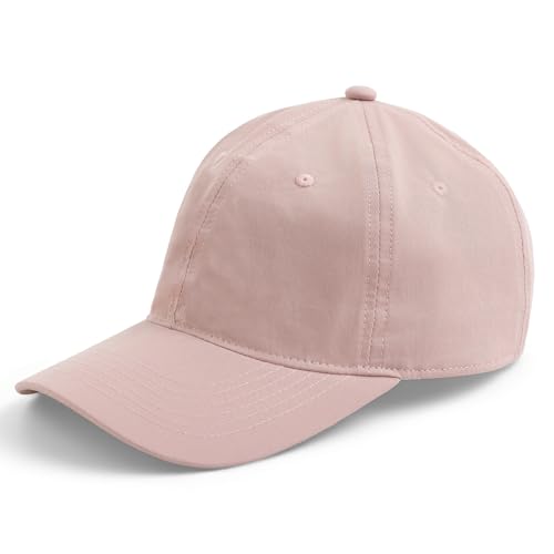 Hot Summer Baseball Cap, 35% Thinner Cotton Dad Hat Lightweight - color: Pink
