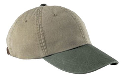 Adams Optimum Pigment Dyed-Cap OS KHK/ SPRUCE GRN