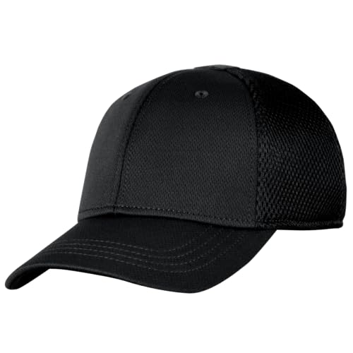 Condor Flex Tactical Team MESH Cap - color: Black, size: Large-X-Large