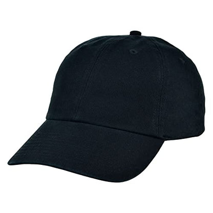 Lids Blank Baseline Dad Adjustable Strapback Hat - color: Black