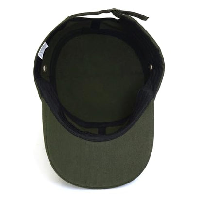 Unisex Basic Cadet Army Caps Everyday Military Style Hat - color: Army Green 1