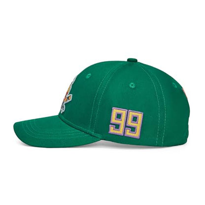 D-5 Mighty Ducks #96 Conway #99 Banks Baseball Cap - color: New Green #99