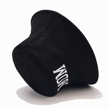 XYIYI Fashion Embroidery Bucket Hat Cotton Beach Fisherman Hats for Women Girls - color: Mom Black