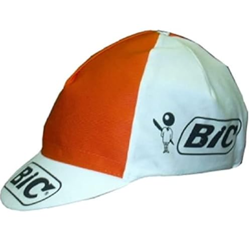Retro Prestige Team Cycling Caps Classic L’Eroica Made in Italy - color: Bic, size: One Size
