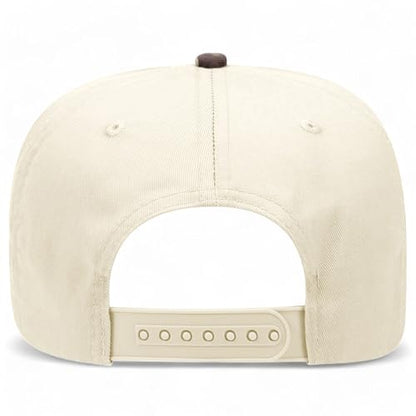 Ella Collegiate Hat - color: Woodland Camo/Natural