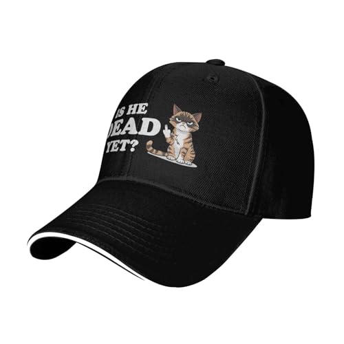 is He Hat for Women Baseball Hat Funny Hat - color: Black