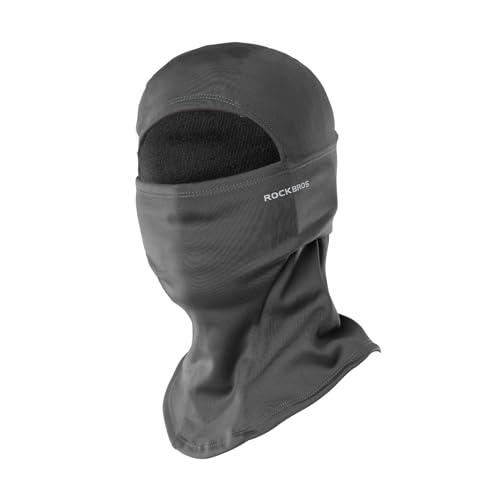 ROCKBROS Ski Mask Balaclava Cold Weather Scarf Thermal Winter Neck - color: Grey