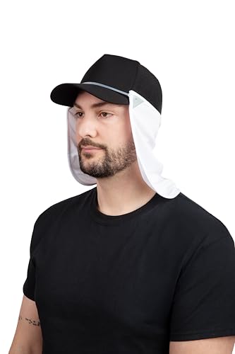 CoolNES - UV Sun Protection Neck Drape Adjustable Multifunctional 2 in 1 Face Covering for Outdoor Fishing - Unisex - color: Coolnes-whitesl