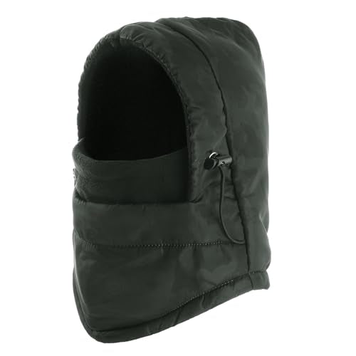 Balaclava Ski Mask for Men, Lining Windproof Ski Face Mask for Women, Adjustable Winter Cold Weather Face Cover - color: Black Camo