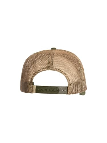 Calhoun Men’s Busch Light Adjustable Mesh Trucker Hat - color: Olive