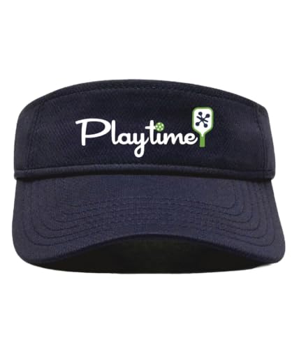 Playtime Pickleball Embroidered Navy Visor Women's