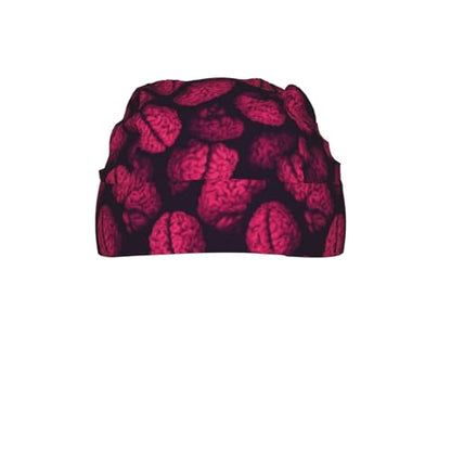 Adjustable Cycling Cap, Quick Dry Sports Bandana Skull Cap Helmet Liner - color: Funny Brain