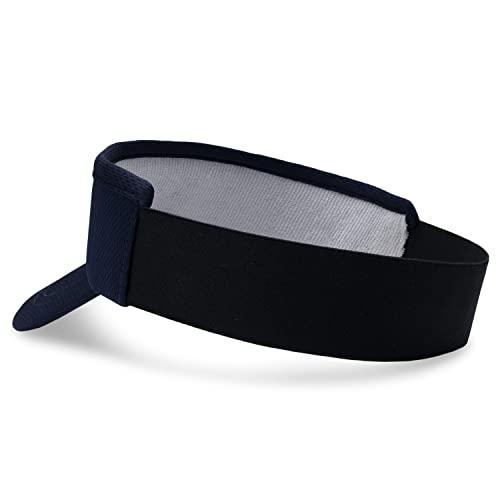 Headsweats Unisex Adult Lightweight Performance Running Sun Visor - color: Navy Blue