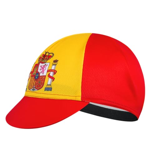 Cycling Cap for Man and Woman-Cycling Hat Under Helmet-Polyester Breathable Sweat Absorbent - color: Acou26