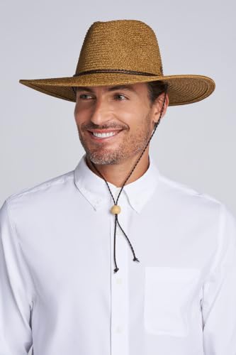 Unisex Sun Hat - UPF 50+ Sun Protection - Beach Comber - color: Brown, size: XX-Large