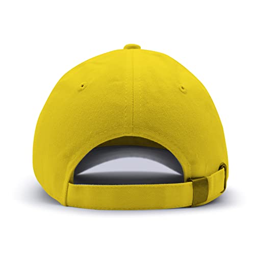 JPAK Kiwi Bird Baseball Cap Embroidered Cotton Dad Hat - Funny - color: Yellow