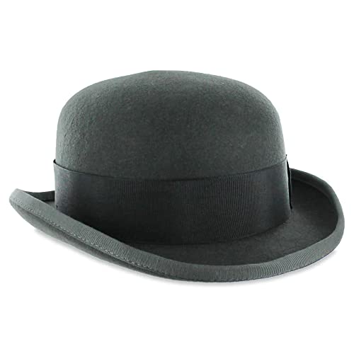 Hats in the Belfry NEW Tammany Bowler Black, Grey, Navy, Brown, Pearl - color: Brown, size: XX-Large