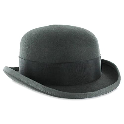 Hats in the Belfry NEW Tammany Bowler Black, Grey, Navy, Brown, Pearl - color: Black, size: Medium