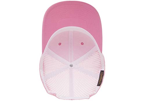 Yupoong Yp Classics Retro Trucker Cap - color: Pink, size: One Size, style: Single