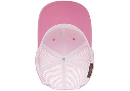 Yupoong Yp Classics Retro Trucker Cap - color: Pink, size: One Size, style: Single