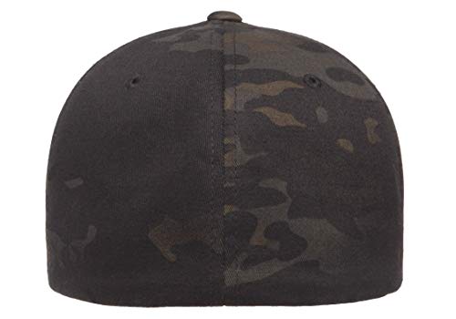 Flexfit Delta Seamless Carbon Cap - color: Multicam Black, size: Large-X-Large