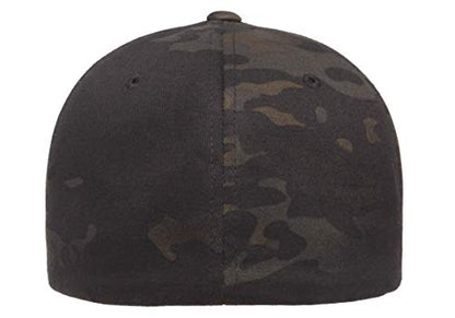 Flexfit Delta Seamless Carbon Cap - color: Multicam Black, size: Large-X-Large