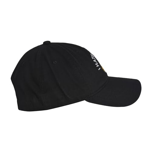 Concept One Unisex Adult Garfield Dad Hat, Cotton Adjustable Baseball Cap with Curved Brim - color: Black