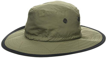 Dorfman Pacific Co. Men's Dimensional Brim Boonie - color: Fossil, size: Large-X-Large