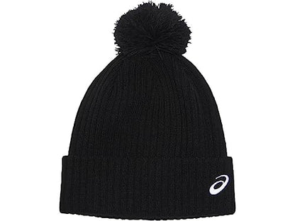 ASICS Unisex WINTER KNIT BEANIE Training Accessories - color: Performance Black