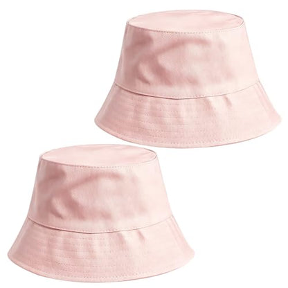 Colorful Bucket Hat - color: Pink