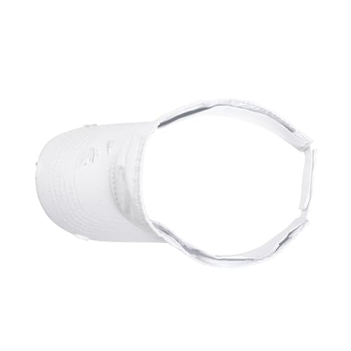 ANDICEQY Retro Ripped Sun Visor Hat, Baseball Sun Visors for Women and Men - color: Retro White