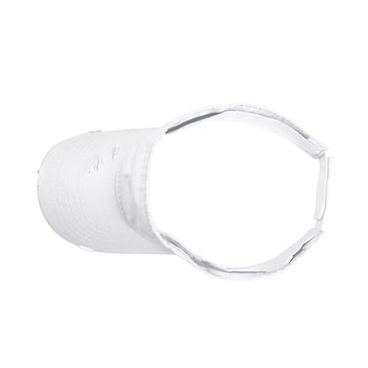 ANDICEQY Retro Ripped Sun Visor Hat, Baseball Sun Visors for Women and Men - color: Retro White