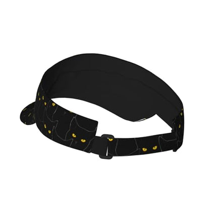 Gianlaima Funny Golf Sun Visor Hat for Women Men - color: Black41