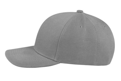 TK Flex Blank Hats, Adjustable Plain Hats, Casual Women's and Men's Hats, Baseball Caps for Patches and Embroidery, 12 Pack - color: Grey