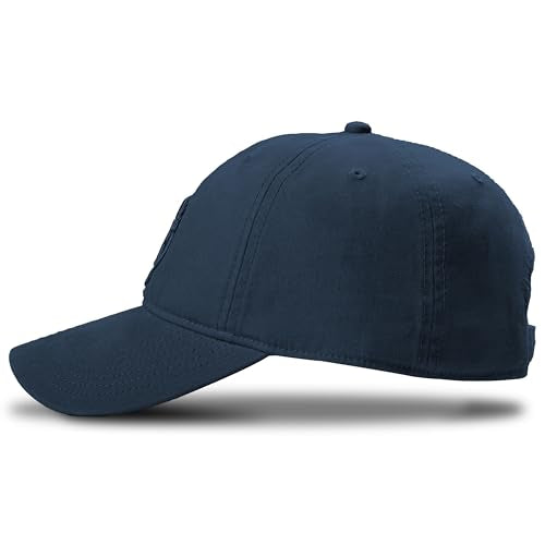 Timberland Soundview Baseball Cap for Boys 7-14, Cotton Canvas, Adjustable, Lightweight & Durable, One Size - color: Navy Blue