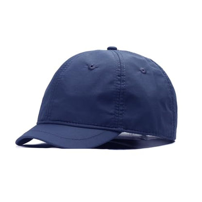 3cm Short Brim Stretch Fitted Baseball Caps Men's Quick Dry Breathable Unstructured Cap Curved Brim Trucker Hat K380 - color: Navy