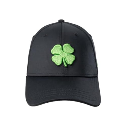 Black Clover Premium Flex Cap - color: 51 - (Black/Lime), size: Small-Medium