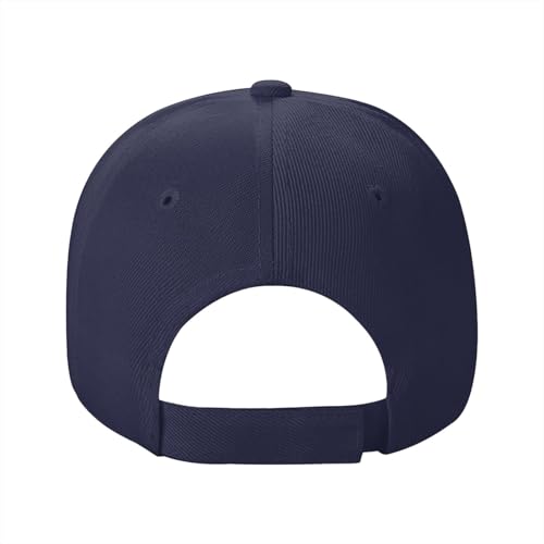 is He Hat Men Dad Hats Cute Cap - color: Navy Blue